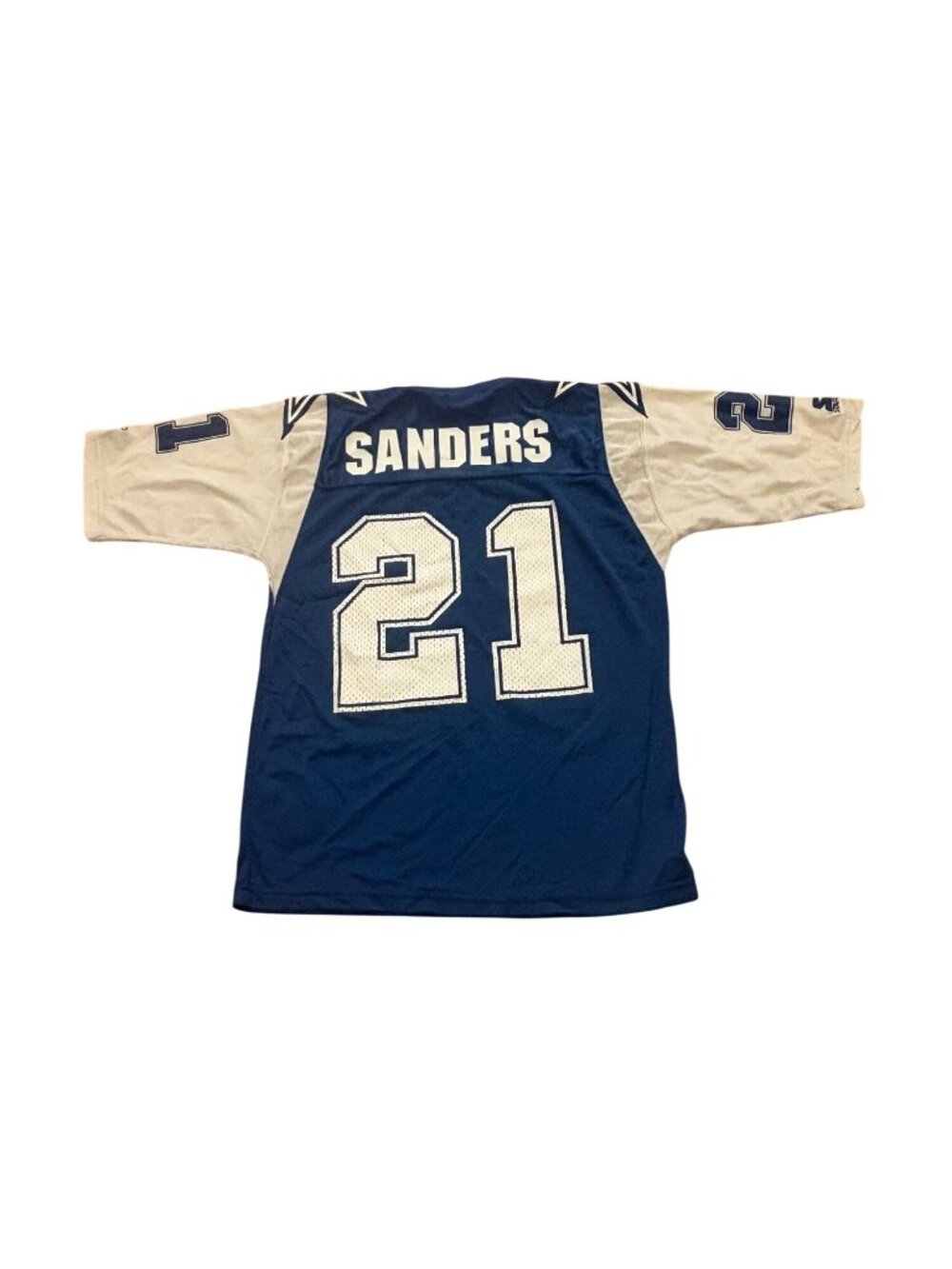 Starter 1995 Dallas Cowboys Deion Sanders #21 Away NFL Football Men's Medium 46